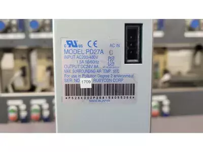 Rubycon Corporation PD27A Netzteil 24V / 8A