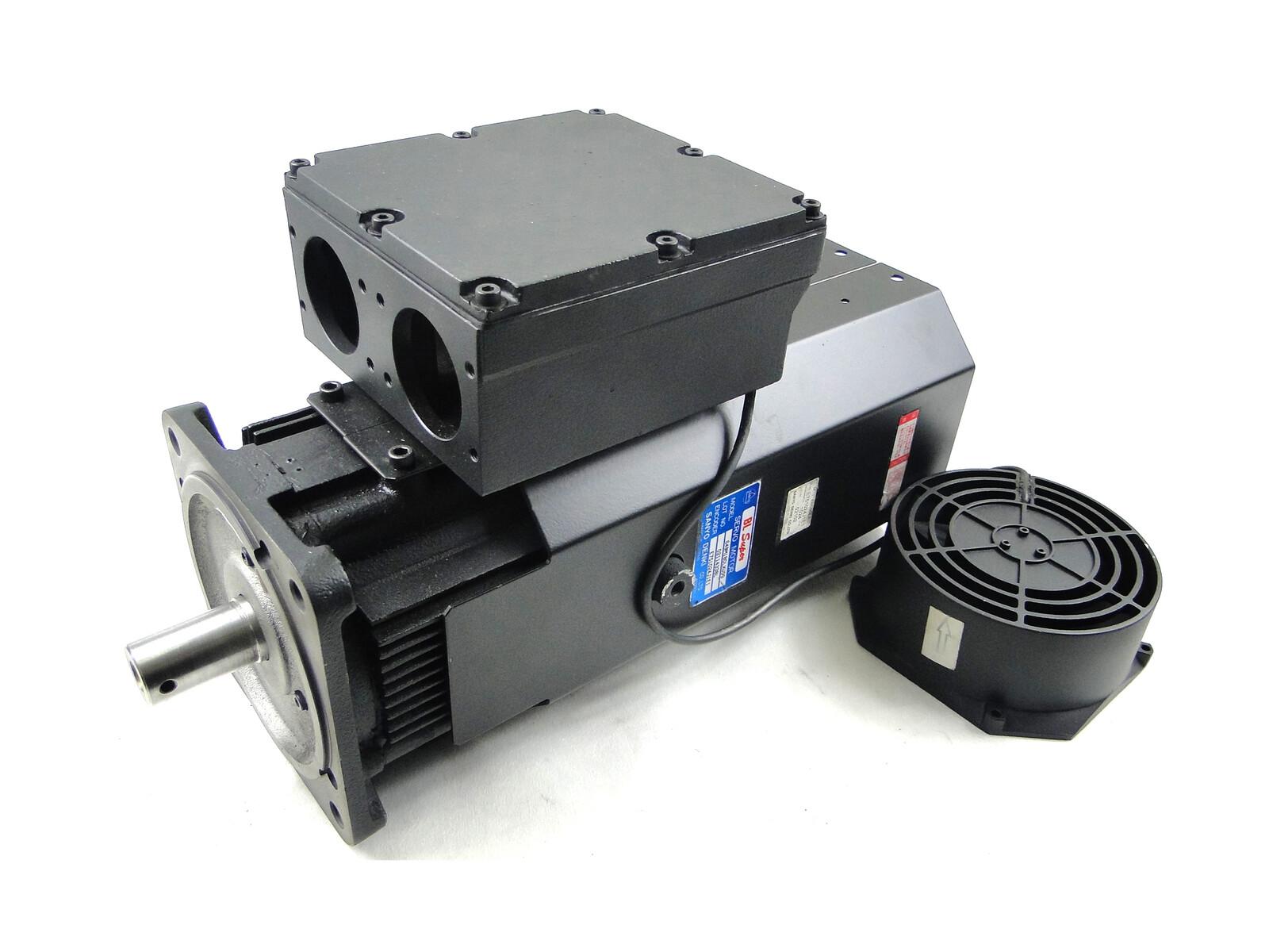 Sanyo Denki 64BM180LXUD9 AC Servo Motor