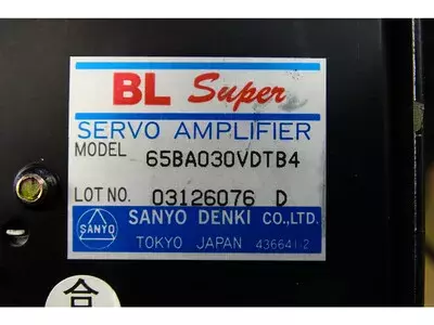 Sanyo Denki 65BA030VDTB4 Servo Amplifier 