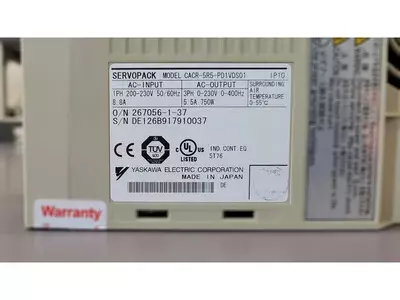Yaskawa CACR-5R5-PD1VDS01 Servopack