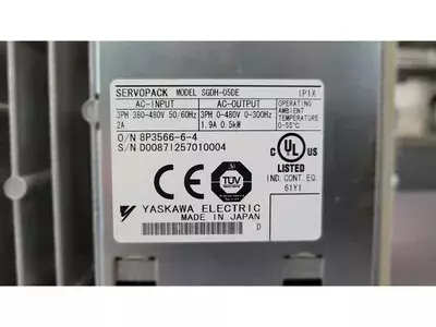 Yaskawa SGDH-05DE Ver. 34A45 Servopack