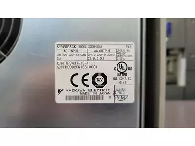 Yaskawa SGDH-50AE Ver. 36A45 Servopack 