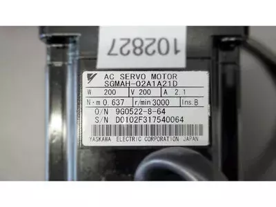 Yaskawa SGMAH-02A1A21D  AC Servo Motor 