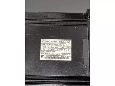 Yaskawa SGMGH-13DCA6H-OY Servo Motor