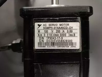 Yaskawa SGMPH-01AAA6CD-OY AC Servo Motor