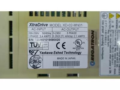 Yaskawa XD-02-MN01 V3.01 XtraDrive