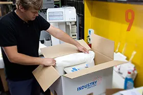 After successful repair and tests we pack your device with extra secure and stable packaging material