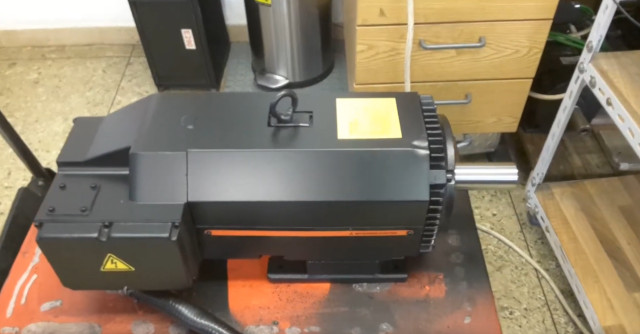 Video: SJ-18.5BW4 Mitsubishi Spindle Motor Reparatur bei industrypart.com
