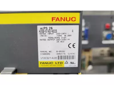 Fanuc A06B-6140-H026 Power Supply aiPS 26 