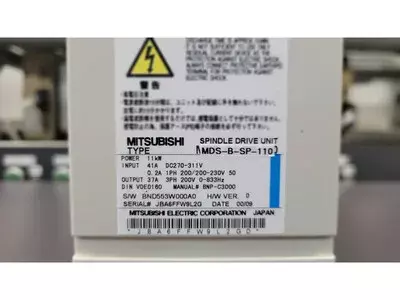 Mitsubishi MDS-B-SP-110 Spindle Drive Unit