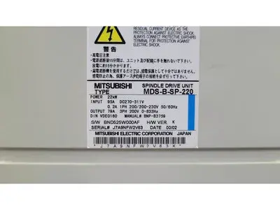 Mitsubishi MDS-B-SP-220 Spindle Drive Unit 