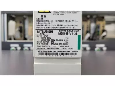 Mitsubishi MDS-B-V1-35 Servo Drive Unit