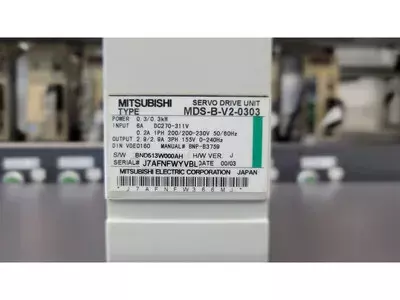 Mitsubishi MDS-B-V2-0303 Servo Drive Unit 