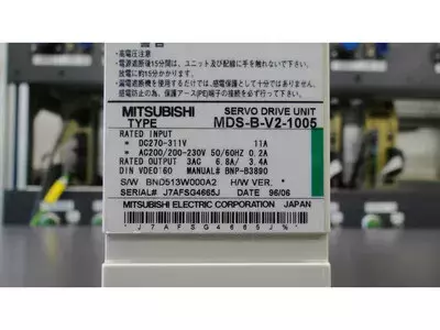 Mitsubishi MDS-B-V2-1005 Servo Drive Unit