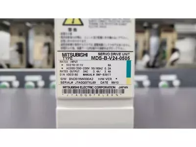 Mitsubishi MDS-B-V24-0505 Servo Drive Unit