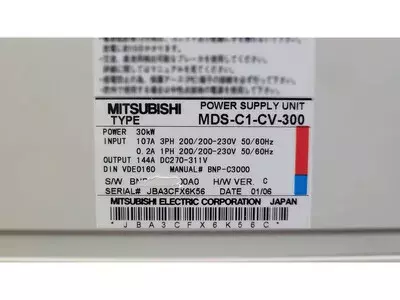 Mitsubishi MDS-C1-CV-300 Power Supply