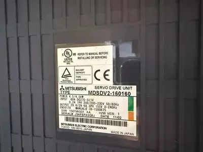 Mitsubishi MDS-D-V2-160160 or MDSDV2-160160 Servo Drive Unit 