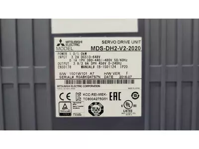 Mitsubishi MDS-DH2-V2-2020 Servo Drive Unit