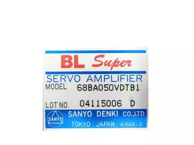 Sanyo Denki 68BA050VDTB1 Servo Amplifiier