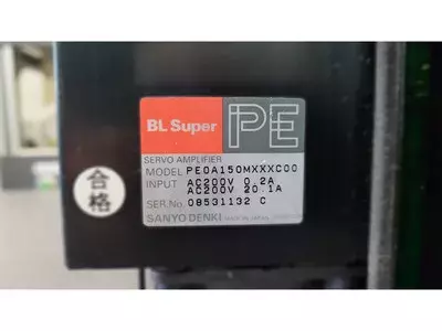 Sanyo Denki PE0A150MXXXC00 Servo Amplifier 