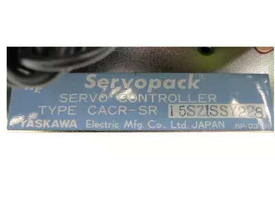 Yaskawa CACR-SR15SZ1SSY228 Servopack 