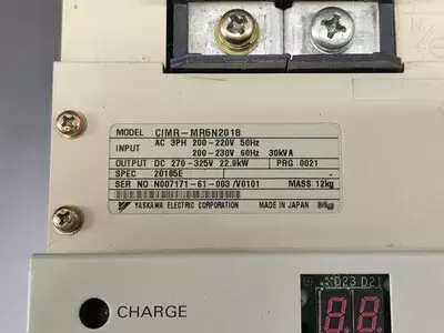 Yaskawa CIMR-MR5N2018 Converter VS-656 MR5 