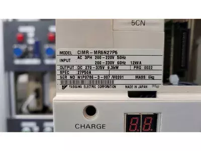 Yaskawa CIMR-MR5N27P5 SPEC: 27P50A Converter VS-656 MR5 