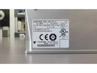 Yaskawa SGDH-02AE-OY Ver. 33437 Servopack 