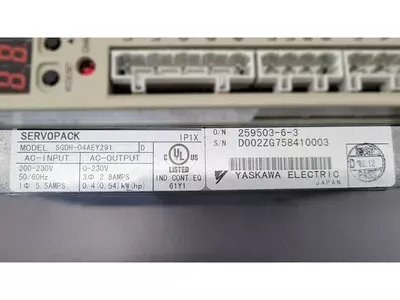 Yaskawa SGDH-02AE Ver. 33333-7 Servopack