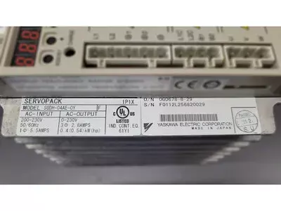 Yaskawa SGDH-04AE-OY Ver. 3BA45 Servopack