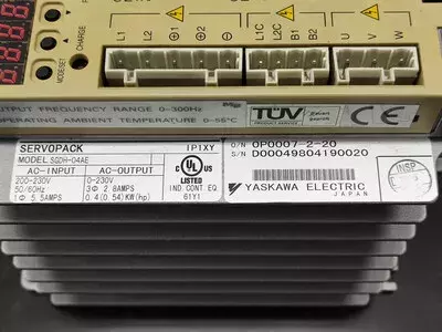 Yaskawa SGDH-04AE Ver. 0800E Servopack