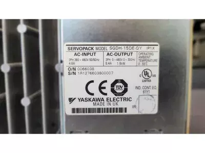 Yaskawa SGDH-15DE-OY Ver. 71B46 Servopack