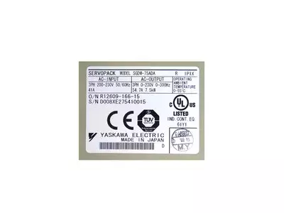 Yaskawa SGDM-75ADA Ver. 36945 Servopack