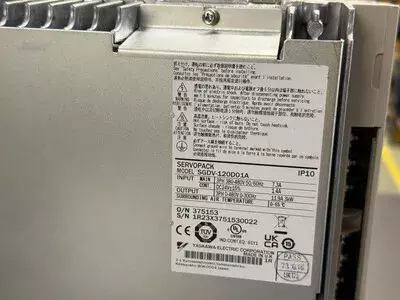 Yaskawa SGDV-120D01A  Servopack